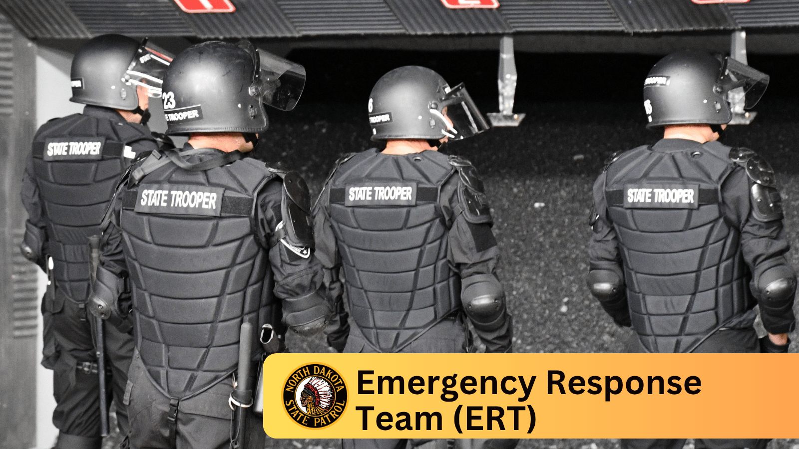 Emergency Response Team members participating in training.