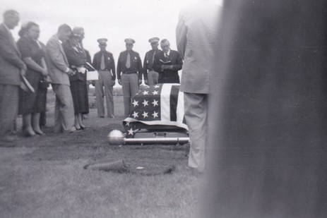 Pastor at the funeral